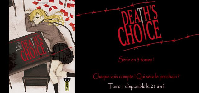 Death’s Choice, le nouveau death game de Kana