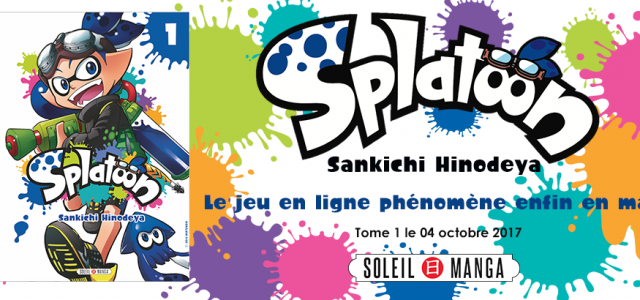 Splatoon repeint les éditions Soleil