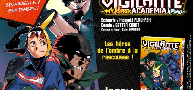 Vigilante – My Hero Academia Illegals débarque chez Ki-oon