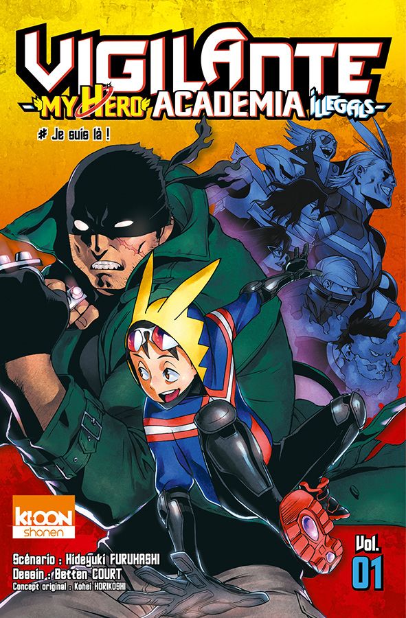 Couverture Vigilante My Hero Academia T1