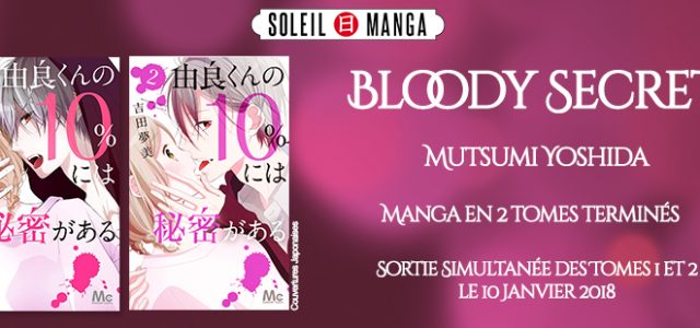 Bloody Secret arrive chez Soleil