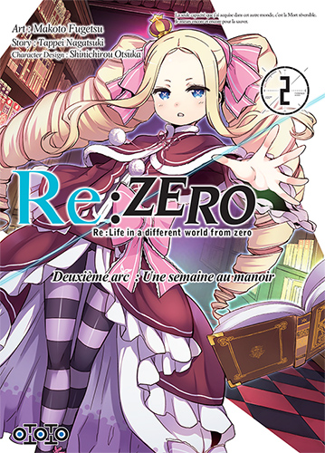 Couverture rezero arc 2 T2