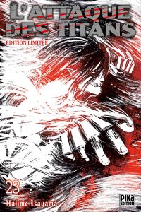 Couverture attaque des titans 23 limitée