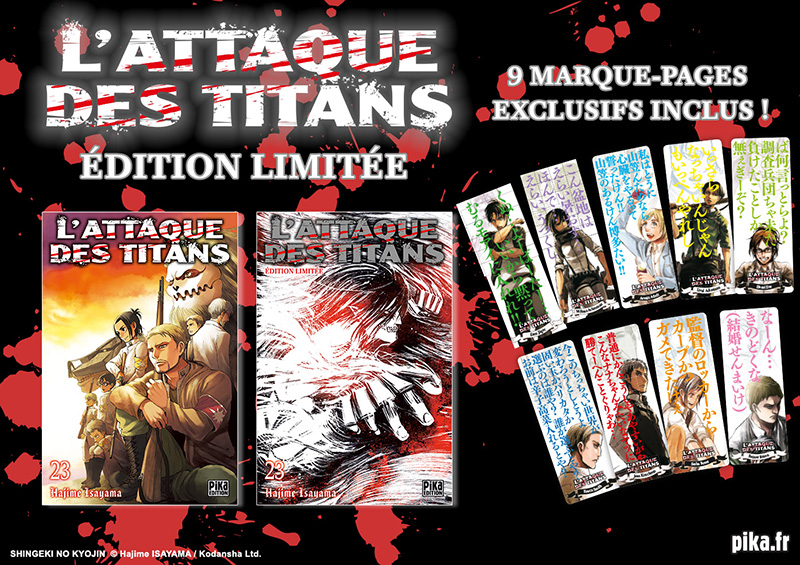 L'attaque Des Titans Collection Complete