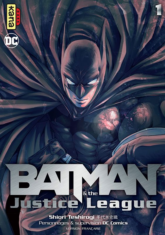 Couverture batman justice league 1