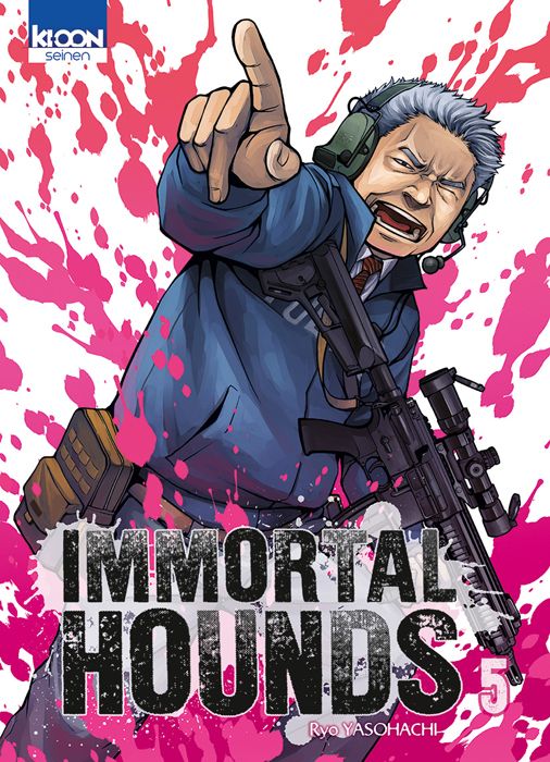 Couverture immortal hounds 5