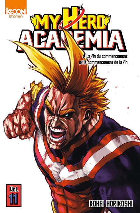 Couverture my hero academia 11