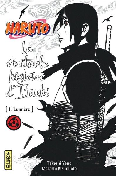 Couverture naruto roman itachi