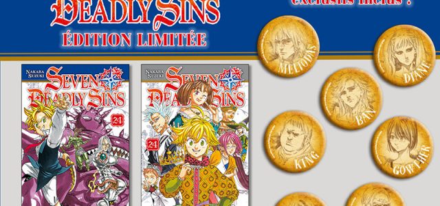 Edition limitée pour Seven Deadly Sins T24