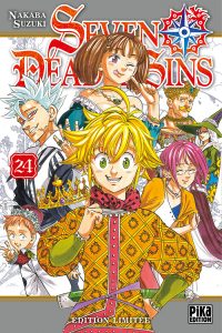 Couverture Seven Deadly Sins 24 limitée