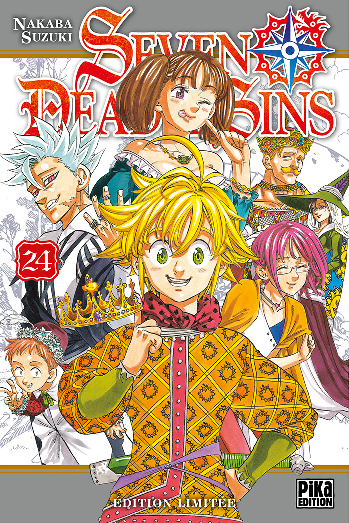 Couverture Seven Deadly Sins 24 limitée