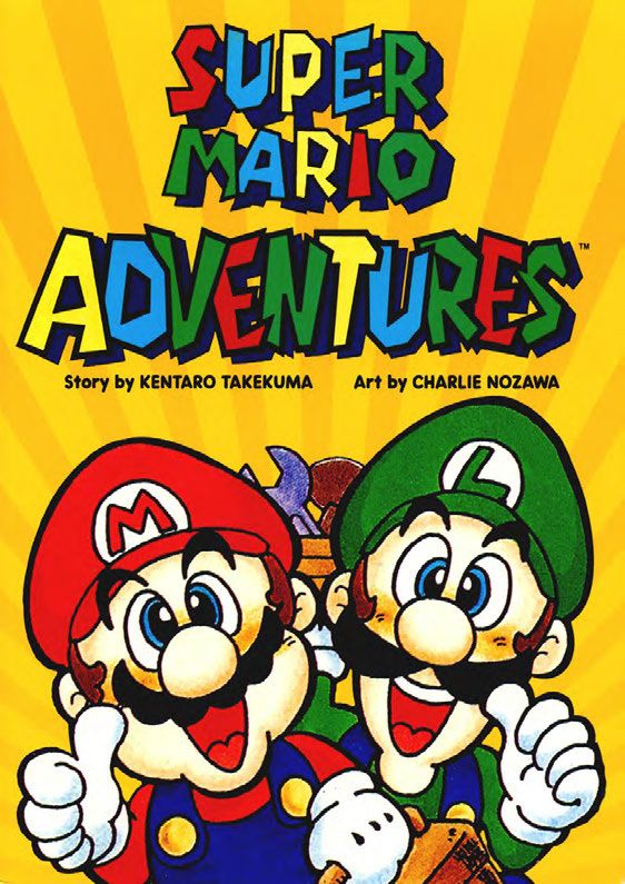 Couverture super mario adventure