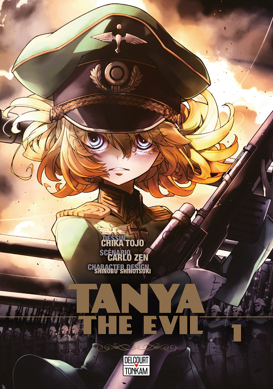 Couverture tanya the evil 1