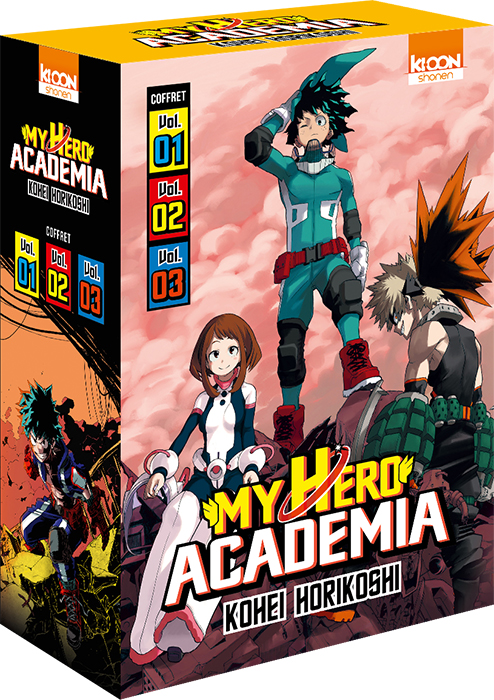 Coffret my hero academia