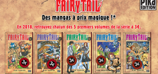 Des petits prix pour Fairy Tail T1 à 5