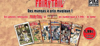 Fairy Tail à petit prix en numérique