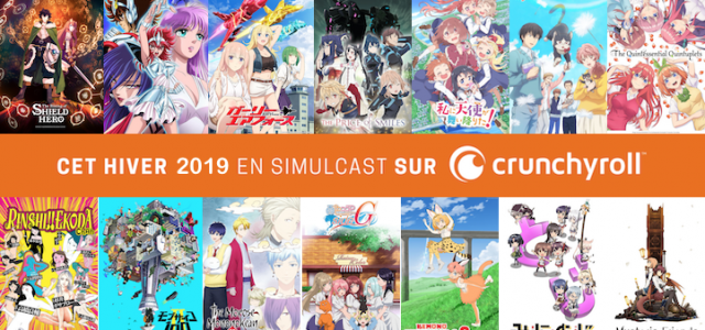 Les séries Crunchyroll de l’hiver 2019