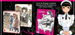 Ki-oon vous offre un carnet de croquis signé Kaoru Mori