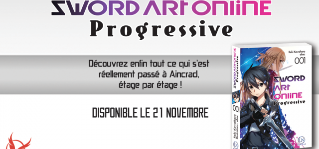 Le light novel Sword Art Online Progressive à venir chez Ofelbe