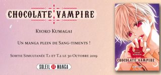 Le shôjo Chocolate Vampire annoncé chez Soleil Manga