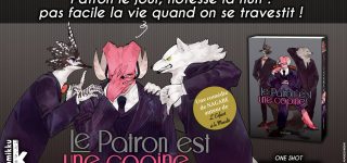 Le patron est une copine annoncé chez Komikku