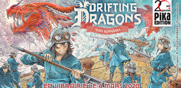 Drifting Dragons arrive aux éditions Pika