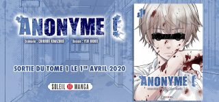 Le thriller Anonyme chez Soleil Manga