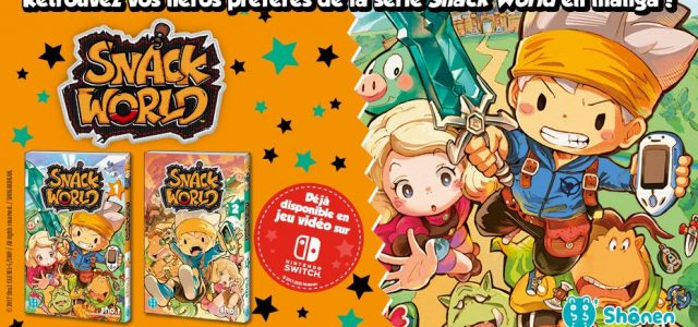 Snack World en manga chez nobi nobi!