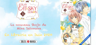 Le shôjo Stray Cat & Sky Lemon annoncé chez Soleil Manga