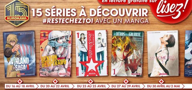 #ResteChezToi avec un manga de Kurokawa