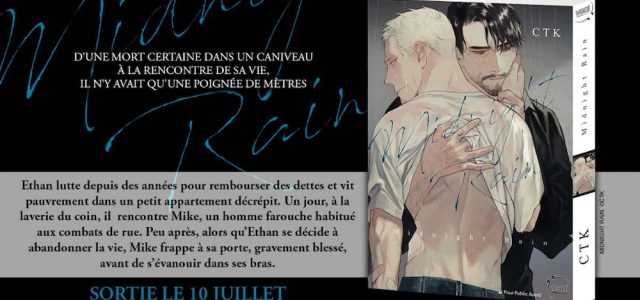 Le yaoi Midnight Rain aux éditions Taifu