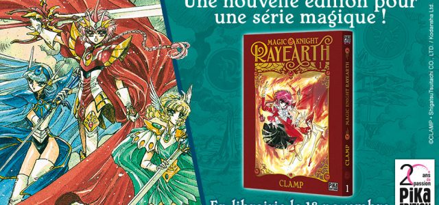 Magic Knight Rayearth revient aux éditions Pika