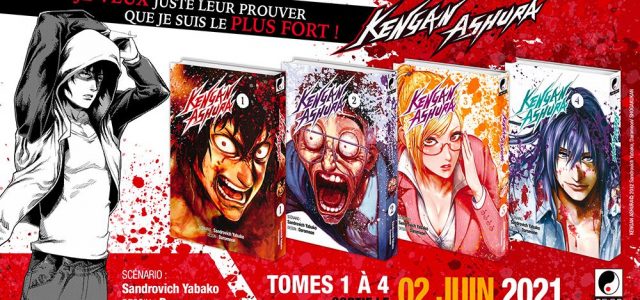 Le manga Kengan Ashura annoncé chez Meian