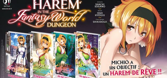 Le manga Harem in the Fantasy World Dungeon à venir chez Meian