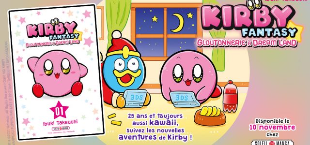 Kirby est de retour aux éditions Soleil Manga