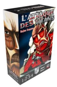 Coffret L'Attaque des Titans T1-4