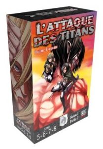 Coffret L'Attaque des Titans T5-8