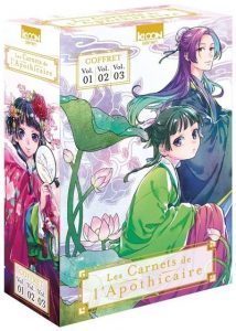 Coffret Les Carnets de l'Apothicaire T1-3