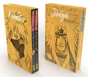 Coffret Naruto Romans Le roman de Kakashi & Le roman de Jiraya