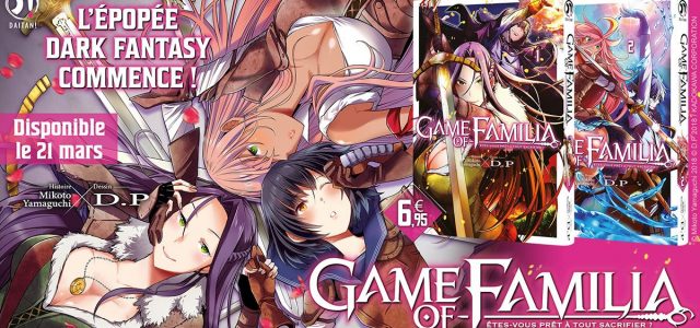 Le manga Game of Familia annoncé chez Meian