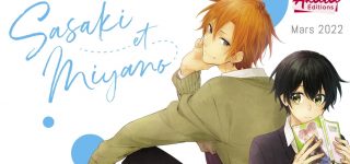 Le manga Sasaki et Miyano annoncé chez Akata