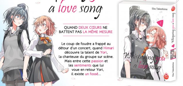 Whispering You a Love Song, nouveau yuri chez Taifu