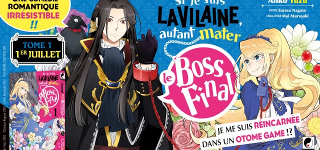 Le manga Si je suis la Vilaine, autant mater le Boss final, annoncé chez Meian