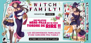 Le manga Witch Family à paraître aux éditions Meian