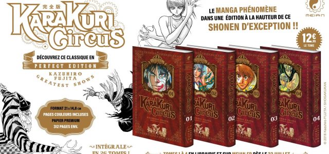 Les éditions Meian lancent un abonnement pour Karakuri Circus