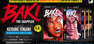 Baki The Grappler à paraître aux éditions Meian