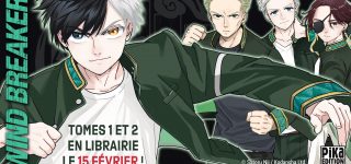 Le manga Wind Breaker annoncé chez Pika