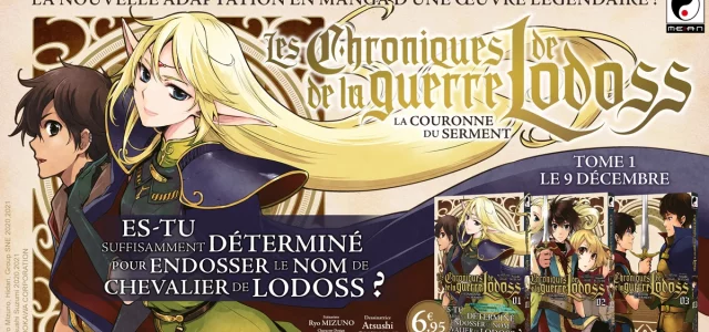 La légende du chevalier de Lodoss renaît aux éditions Meian