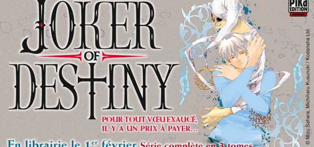 Le manga Joker of Destiny annoncé par Pika