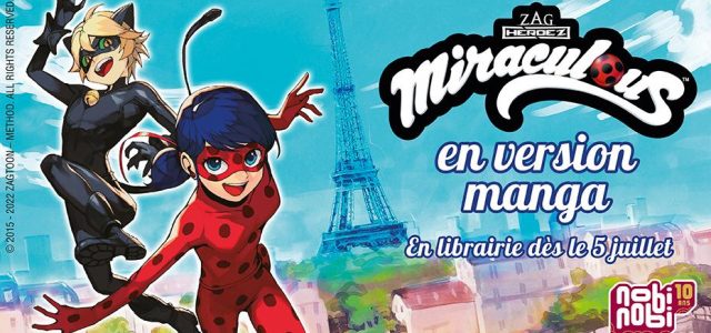 Miraculous débarque en manga chez nobi nobi !